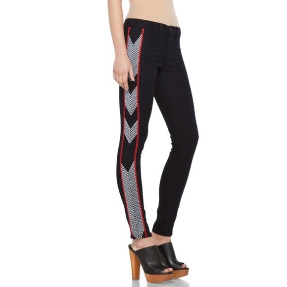 Rag&Bone Raja Embroidered Denim - Picture 5 of 10